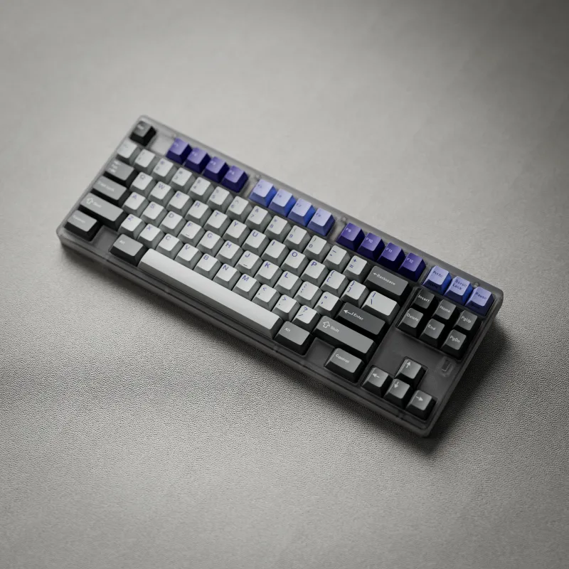 GMK Snes keycaps by mcmcmc on a Spyder keyboard by Thocciness. Retro-inspired 3D mechanical keyboard visualization by MiKeyDigit.